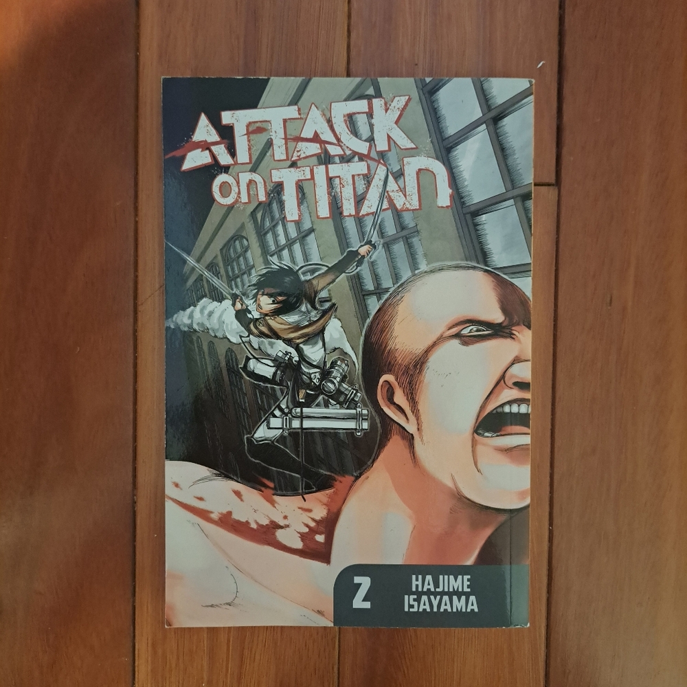 Attack On Titan Manga book